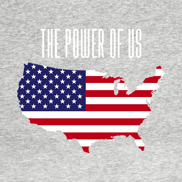 The power of US American flag by Arlette